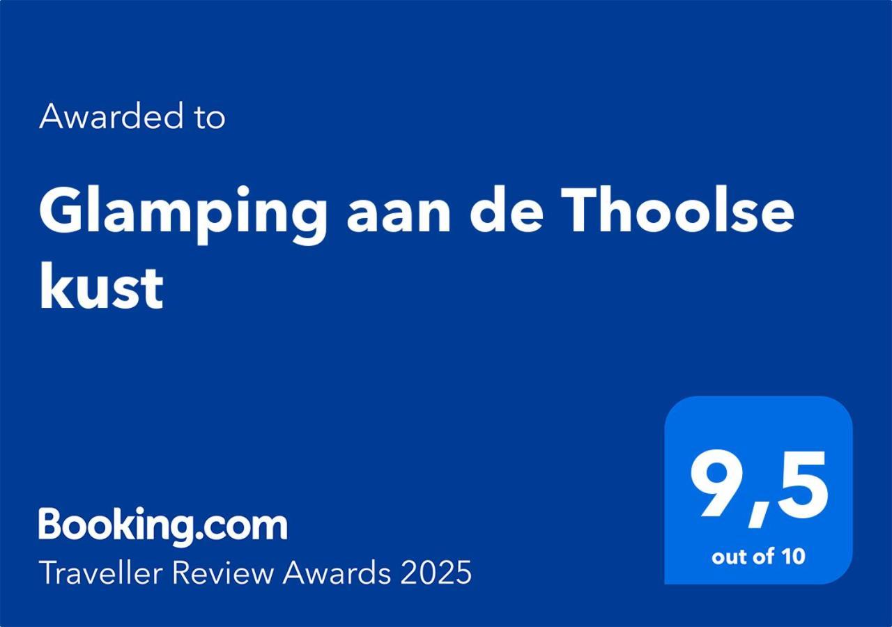 Glamping Aan De Thoolse Kust Hotel Poortvliet Exterior photo